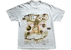 Travis Scott Utopia Tour Skitzo See The Future Merch T-Shirt - White (FW23)