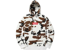 Supreme Box Logo Hooded Sweatshirt Camo