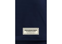 The Giving Movement Oversized Contrast Back Print T-Shirt - Navy