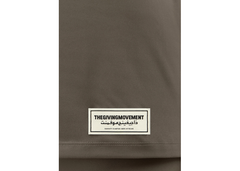 The Giving Movement Oversized Contrast Back Print T-Shirt - Truffle