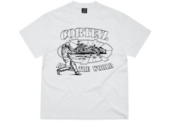 Corteiz Baseball Alcatraz T-Shirt - White (FW23)