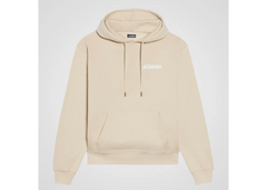 Jacquemus Le Sweatshirt Hoodie Beige