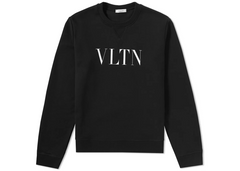 Valentino VLTN Logo Sweatshirt - Black/White