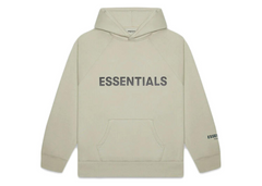 Fear Of God Essentials Applique Logo Hoodie - Moss (FW20)