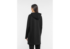 The Giving Movement Oversized Modest Top - Pitch Black