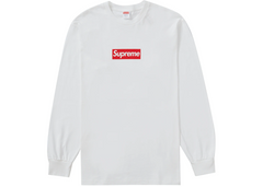 Supreme Box Logo Long Sleeve T-Shirt - White (FW20)