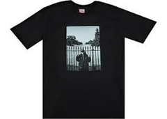 Supreme x UNDERCOVER Public Enemy White House T-Shirt - Black