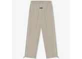 Fear of God Essentials Relaxed Fleece Sweatpants - Timber/Cloud White (SS25)