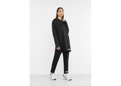 The Giving Movement Oversized Modest Top - Pitch Black