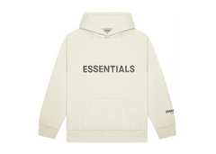 Fear Of God Essentials Applique Logo Hoodie - Buttercream (SS20)