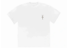 Travis Scott Cactus Jack Logo T-Shirt - White/Brown