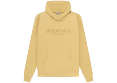 Fear of God Essentials Waffle Raglan Hoodie - Light Tuscan (SS23)
