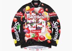 Supreme Skittles Castelli L/S Cycling Jersey Black