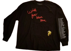 Travis Scott Astroworld Wish You Were Here L/S Tee Black