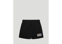 Geedup Co Sportsman Flag Swin Shorts - Black