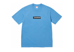 Supreme Futura Box Logo Tee Blue