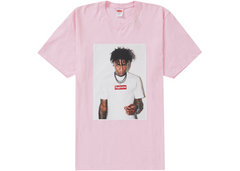 Supreme NBA Youngboy Photo Tee Pink