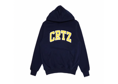 Corteiz CRTZ Dropout Hoodie - Navy/Yellow (SS22)