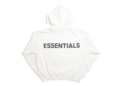 Fear of God Essentials 3M Logo Hoodie - White (FW19)