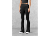 The Giving Movement 30.5 inch Flared Leggings - Pitch Black