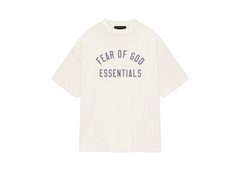 Fear Of God Essentials Jersey Crewneck T-Shirt - Shell (FW24)