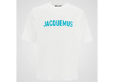 Jacquemus Le T-Shirt Typo - White/Blue