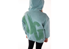 Undrground Moving In Silence Collection Kids Hoodie - Blue Steel