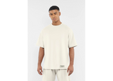 The Giving Movement Oversized Contrast Back Print T-Shirt - Ivory