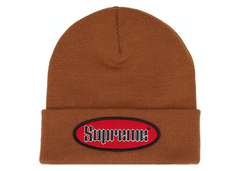 Oval Patch Beanie - Rust (SS22)