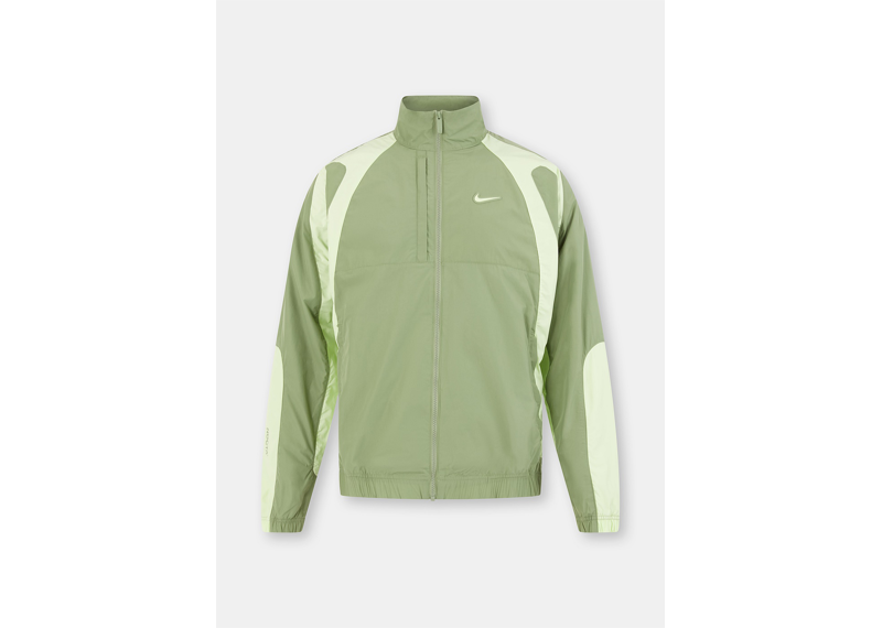 Nike green track jacket shop