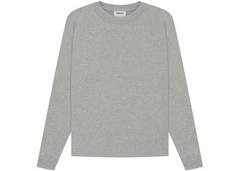 Essentials Long Sleeve T-Shirt - Dark Heather Oatmeal (SS21)