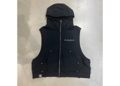 Hooded Vest - Black