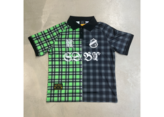2023 Football Jersey - Black Tartan/Green Tartan