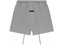 Essentials Sweatshort - Dark Heather Oatmeal (FW23)