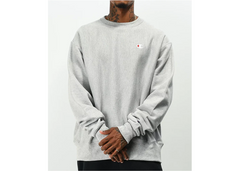 Reverse Weave Crewneck - Grey