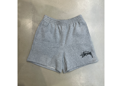 Stock Logo Sweatshort - Grey/Black