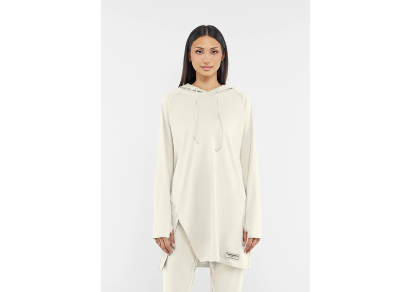 The Giving Movement Oversized Modest Top - Ivory