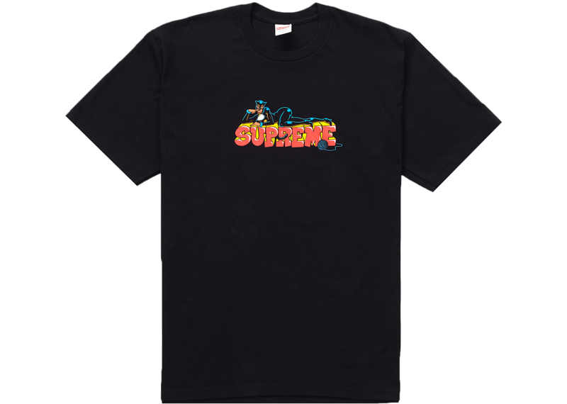 Supreme Cat Woman Tee Black