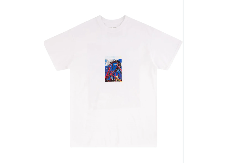 Travis Scott Roller Coaster T-Shirt - White (SS19)