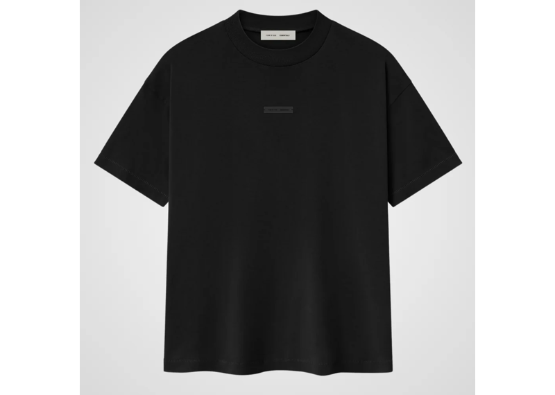 Fear of God Essentials Classic T-Shirt -  Jet Black (SS25)