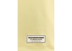 The Giving Movement Oversized Contrast Back Print T-Shirt - Butter Yellow