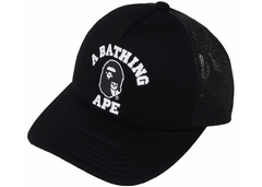 BAPE x OVO Mesh Cap Black