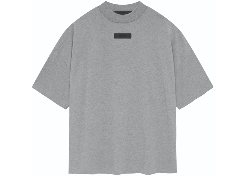 Fear of God Essentials T-Shirt - Dark Heather Oatmeal (FW23)