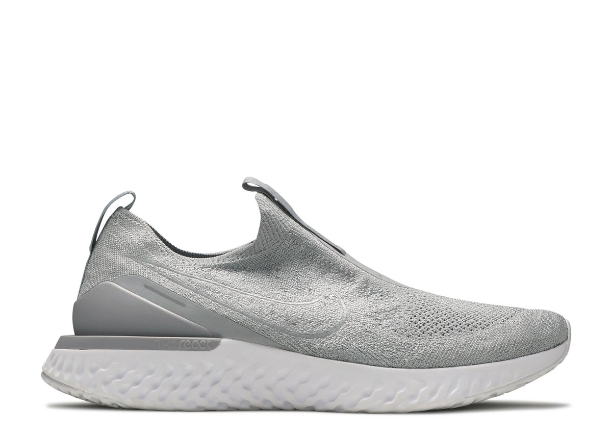 Epic Phantom React Flyknit Wolf Grey