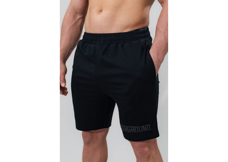 Undrground Relaxed Fit Shorts - Jet Black