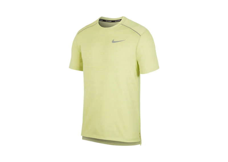 Nike Dri-Fit Miler 1.0 T-Shirt Volt Yellow