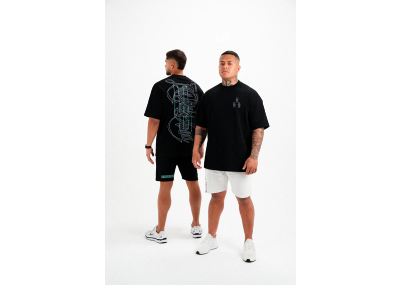 Undrground Mi Vida Loca T-Shirt - Black/Tiffany