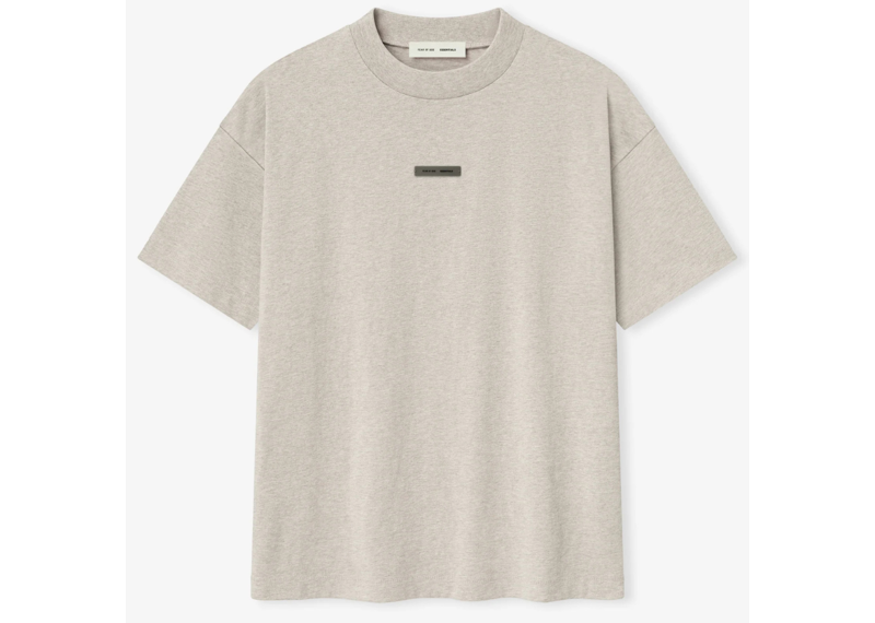 Fear of God Essentials Classic T-Shirt -  Heather Stone (SS25)