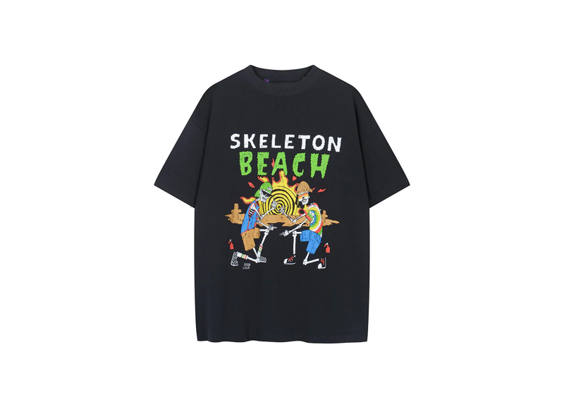 Gallery Dept Skeleton Beach T-Shirt - Navy