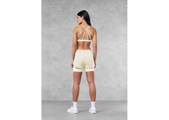 The Giving Movement 3.5 inch Double Layer Biker Shorts - Off White